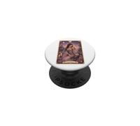 Scorpio Zodiac Sign Tarot Card Fairy Tale Pastel Fantasy Art PopSockets PopGrip Adhesivo