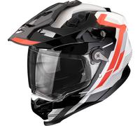Scorpion ADF-9000 Air Patrol, casco de aventura XXL female Negro/Gris Claro/Rojo