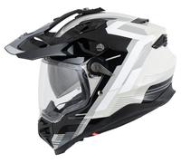 Scorpion ADF-9000 Air Patrol Casco integral y de cross Negro/Plata M unisex