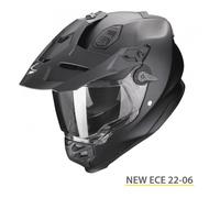 Scorpion ADF-9000 Air Solid, casco de enduro XXL male Negro Mate