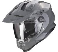 Scorpion ADF-9000 Air Solid Casco de motocross, gris, Talla S (55/56)