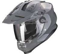 Scorpion ADF-9000 Air Solid Casco de motocross, gris, Talla XXL (62/63)