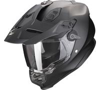 Scorpion ADF-9000 Air Solid Casco de motocross, negro, tamaño L para Hombres