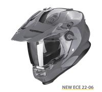 Scorpion ADF-9000 Air Solid, casco de enduro L male Gris