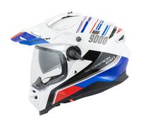 Scorpion ADF-9000 Air Desert, casco de enduro XL male Blanco/Azul/Rojo