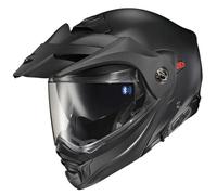 Scorpion ADX-2 Bluetooth Sena Intercom Integrado Negro Mate - Casco de Moto Trail Modular P/J + Pinlock - Casco con Visor Solar Homologado ECE (M)