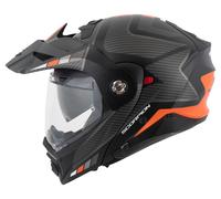 Scorpion ADX-2 Camino Casco, negro-naranja, tamaño XS 54 55 para Hombres