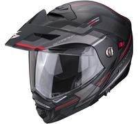 Scorpion ADX-2 Carrera Casco, negro mate/rojo, Talla S (55/56)