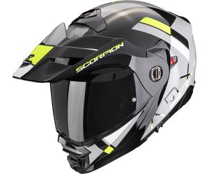 Scorpion ADX-2 Galane Casco, negro-gris-amarillo, tamaño XS 54 55 para Hombres