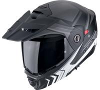 Scorpion ADX-2 Lewis, casco abatible L male Mate Negro/Gris/Blanco