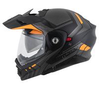 Scorpion ADX-2 Lewis Casco, negro-naranja, tamaño 2XL para Hombres