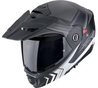 Scorpion ADX-2 Lewis Casco, negro mate/plateado, Talla XS (54/55)