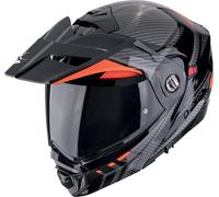 Scorpion ADX-2 Lewis Casco, negro/rojo, Talla XS (54/55)