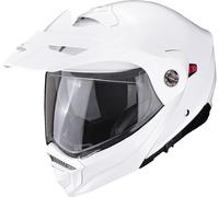 Scorpion ADX-2 Solid Casco, blanco, tamaño S para Hombres