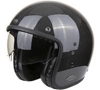Scorpion Belfast Carbon Solid Casco Moto, Hombre, Negro, XXL