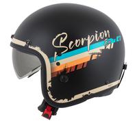 Scorpion Belfast Evo Adonis Casco Jet Mate/Negro/Beige XS unisex