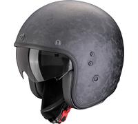 Scorpion Belfast Evo Carbon Onyx Casco Jet, negro, tamaño S para Hombres