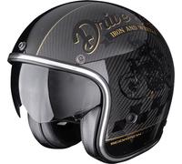 Scorpion Belfast Evo Carbon Zippy Casco Abierto, Talla S (55/56)