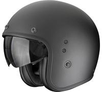 Scorpion Belfast Evo Casco Abierto, negro, tamaño M para Hombres