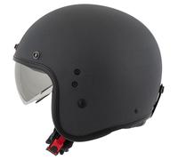 Scorpion Belfast Evo Solid Casco Jet, negro-gris, tamaño XS 54 55 para Hombres