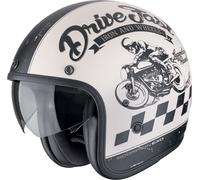 Scorpion Belfast Evo Drive Fast, casco abierto M male Mate Beige/Negro