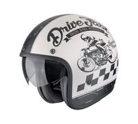 Scorpion Belfast EVO Drive Fast Creme Mate-Negro M