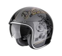 Scorpion Belfast EVO Drive Fast Plata-Negro-Oro L