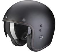 Scorpion Belfast Evo Solid Casco Jet, negro, tamaño XS 54 55 para Hombres