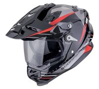 SCORPION Cascos ADF-9000 Air Feat Black / Silver / Red XS