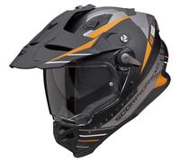 SCORPION Cascos ADF-9000 Air Feat Matt Black / Silver / Orange XS