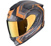 SCORPION Cascos Exo-1400 Evo II Air Linart Matt Black / Orange L