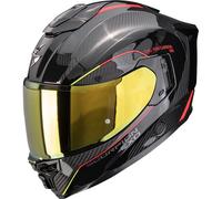 SCORPION Cascos Exo-1500 Carbon Air Mundi Black / Red / Yellow XL