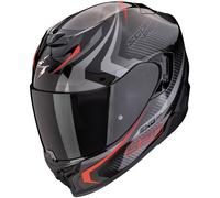 SCORPION Cascos Exo-520 Evo Air Terra Black / Silver / Red XXL
