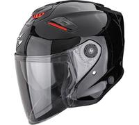 Scorpion EXO-GT Casco Abierto, negro metálico, Talla S (55/56)
