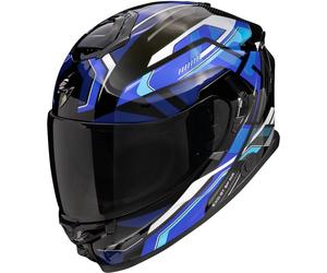 SCORPION Cascos Exo-GT SP Air Augusta Black / Grey / Blue S
