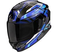 SCORPION Cascos Exo-GT SP Air Augusta Black / Grey / Blue XXL