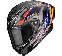 Scorpion EXO-Race Air Move On, casco integral XS female Negro/Azul/Naranja/Gris