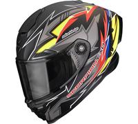 SCORPION Cascos Exo-Race Air Move On Matt Black / Red / Yellow XS