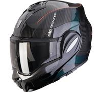 SCORPION Cascos Exo-Tech Evo Carbon Cad Black / Green XXL