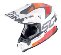 SCORPION Cascos VX-16 Evo Air Analog White / Orange S