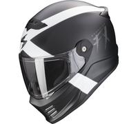 Scorpion Covert FX Gallus Casco, negro mate/blanco, Talla XXL (62/63)