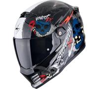Scorpion Covert FX Skullz Negro-Gris-Rojo S