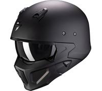 Scorpion Covert-X Solid, casco modular XS female Negro Mate