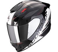 Scorpion Exo-1400 Evo 2 Air Luma Casco, negro-blanco, tamaño 2XL para Hombres