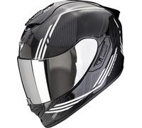Scorpion Exo-1400 Evo 2 Carbon Air Reika Casco, negro-blanco, tamaño 2XL para Hombres