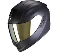 Scorpion Exo-1400 Evo 2 Carbon Air Solid Casco, negro, tamaño L para Hombres