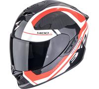 Scorpion EXO-1400 Evo Air II Carbon Enko, casco integral XL male Negro/Rojo/Blanco