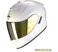 SCORPION EXO-1400 EVO II AIR BLANCO PERLA ECE-22-06 - Color: BLANCO, Talla: Talla S