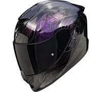 Scorpion Exo-1400 Evo II Air Fantasy Casco, negro-multicolor, tamaño XL para Hombres