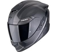 Scorpion EXO-1400 Evo II Carbon Air Enko Casco, negro-gris, tamaño L para Hombres